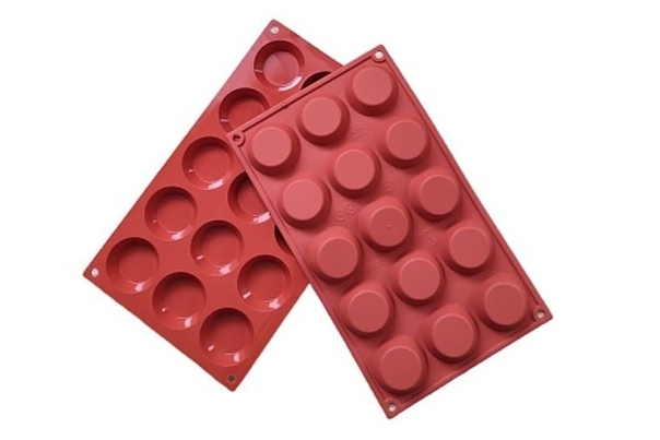 Tartelletes – 15 ks, pr. 5 cm,  – silikonová forma