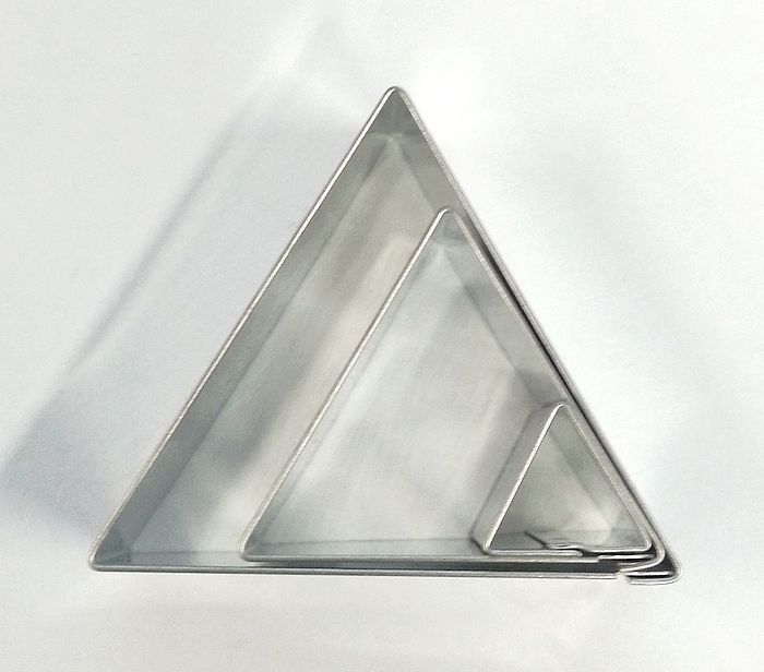 Trojúhelník hladký – sada 3 ks