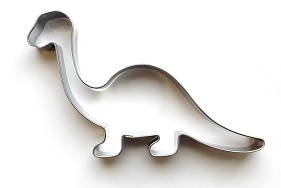 Brontosaurus 105 x 68 mm / nerez