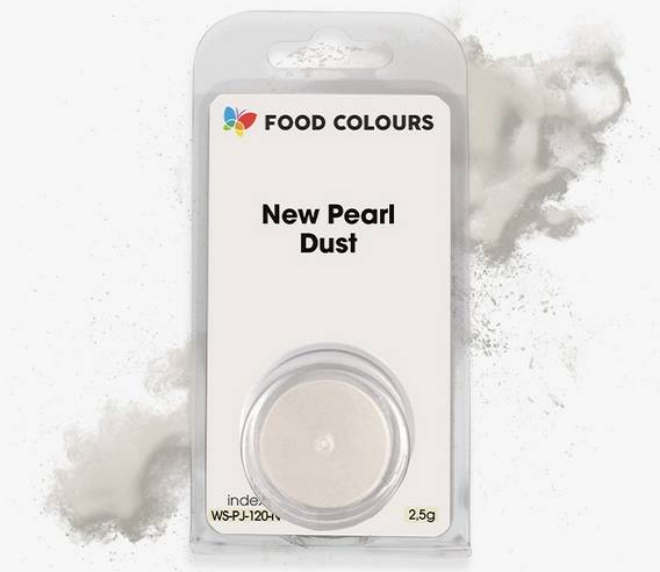 New Pearl Dust (2,5 g) – Perleťová prachová barva Food Colours
