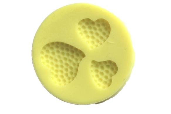 Srdíčka (3 ks) – silikonová forma