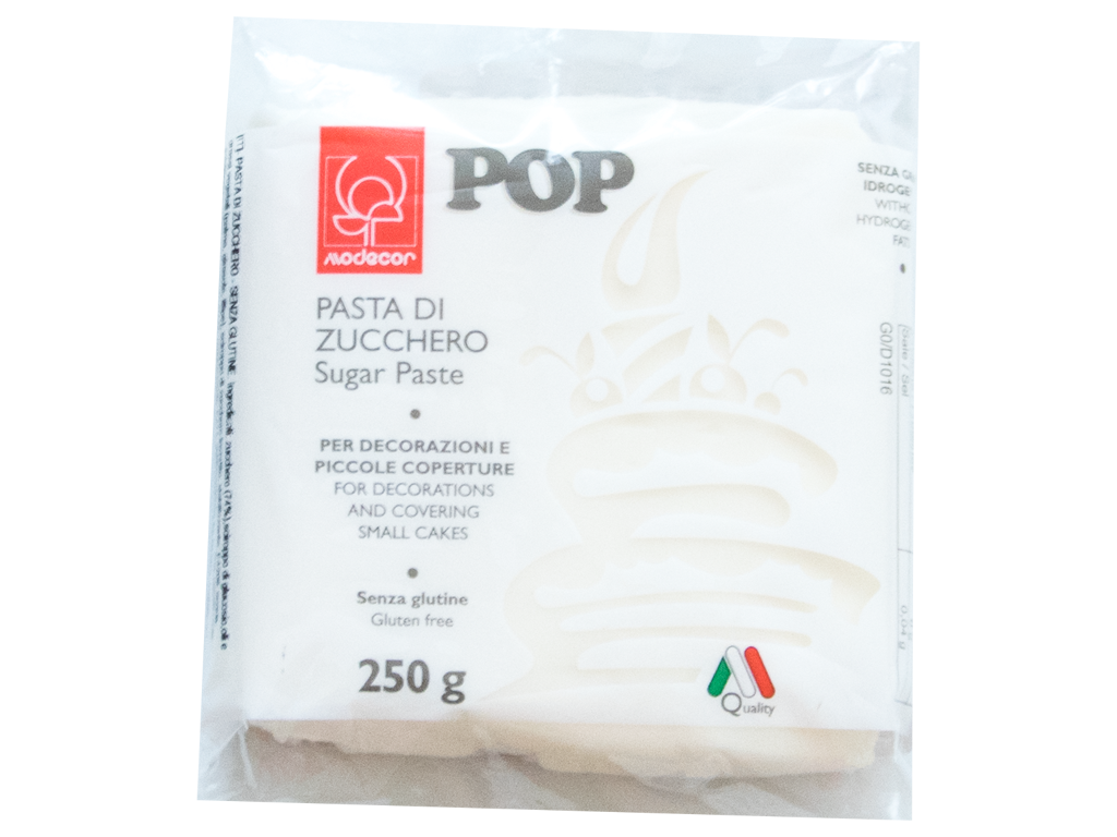 Pop Sugar Paste 250 g – bílá