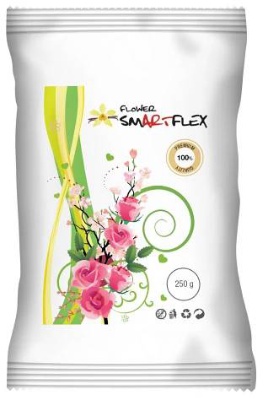 SmartFlex Flower, 250 g – bílý / vanilkové aroma