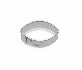 Oválek špičatý, Oko MINI 15 x 8 mm / nerez