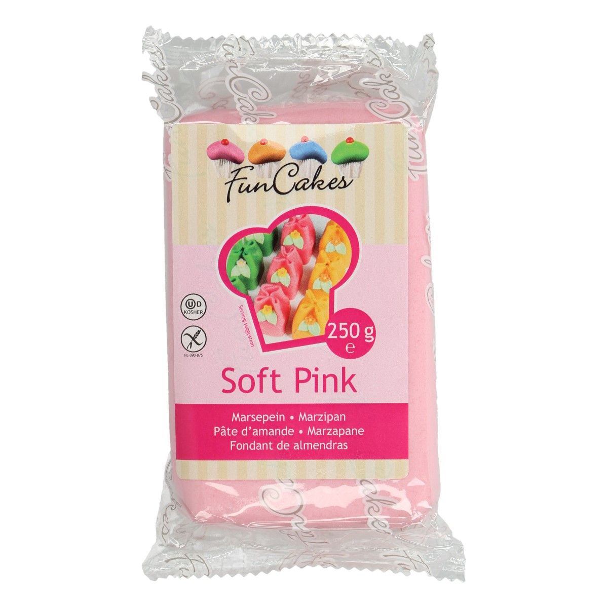 Marcipán FunCakes 250 g – Soft Pink