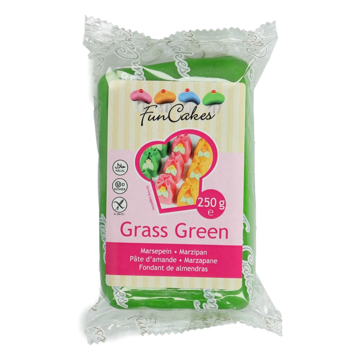 Marcipán FunCakes 250 g – Grass Green